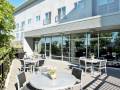 Barker Building-Patio extérieur