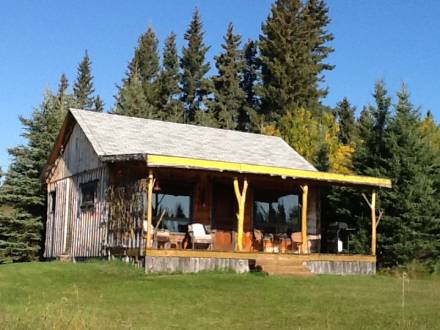 Cabane à tête de violon