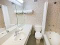 Salle de bain du motel Pinawa