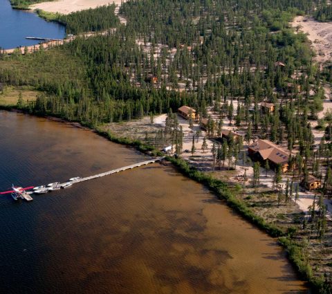 Gangler's North Seal River Lodge Camp
